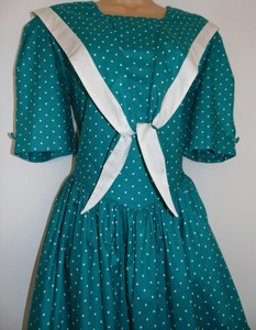 laura ashley polka dot dress