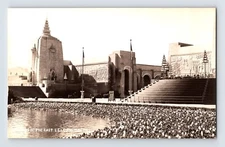 Postcard RPPC California San Francisco CA Golden Gate Expo Temple East 1940s