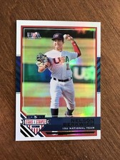 Nelson Berkwich 2017 USA Baseball Stars Stripes Black Flag #49 Vanderbilt /5