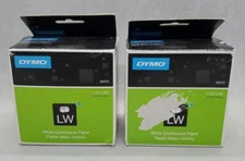 2 Pack DYMO LabelWriter Continuous-Roll Thermal Paper 2.25" x 300' White 30270