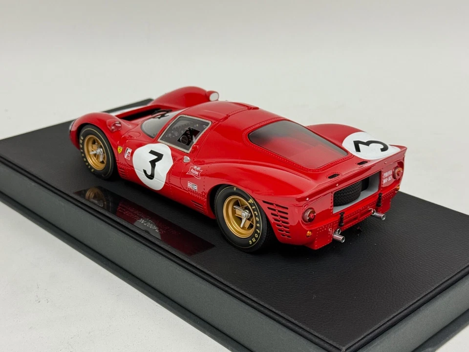 1/18 Ferrari 330 P4 1967 1000 km of Monza Winner Leather base limited to 200 pi - Image 2 of 4
