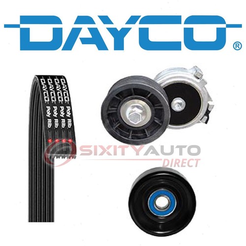 Dayco Main Drive Serpentine Belt Component Kit for 19921993 Dodge dt