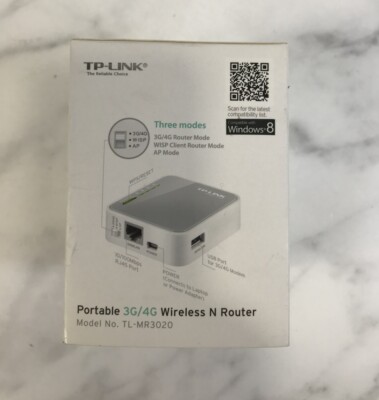 TP-Link TL-MR3020 150 Mbps 1-Port 10/100 Wireless N Router