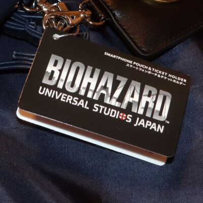 BIOHAZARD Resident Evil Stars Shoulder Bag Police Badge Case USJ