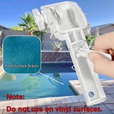 Pool Vacuum Tablet Tab Holder Pole with EZ-Clip Handle Stain Remover Tool