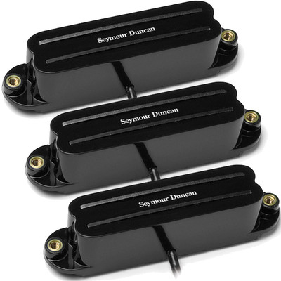 Seymour Duncan SHR-1 Strat Hot Rails set black N/M/B NEW 2x SHR-1n