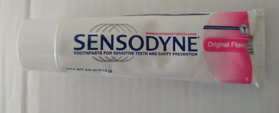 Sensodyne Original Toothpaste Daily Protection Sensitive Teeth Collectible READ