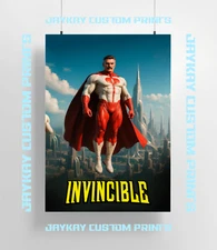 Invincible Omni-man Animated Series Poster Print - No Frame