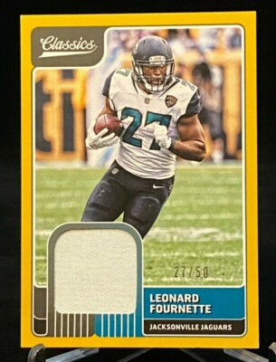 2018 Panini Classic Materials Prime #17 Leonard Fournette 27/50 = Jersey Number!