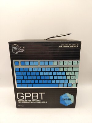 Ocean GPBT 115 Tastenkappen DEUTSCHES LAYOUT - NEU - ALLE GMMK MODELLE KOMPATIBILITÄT 