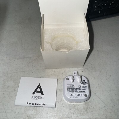 Aeotec Z Wave Range Extender Repeater DSD37-ZWUS Plug Power Aeon Labs ( C)