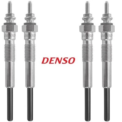 Kit 4 Candelette Preriscaldamento DENSO MITSUBISHI Pajero L200 2.0 2.5 TD