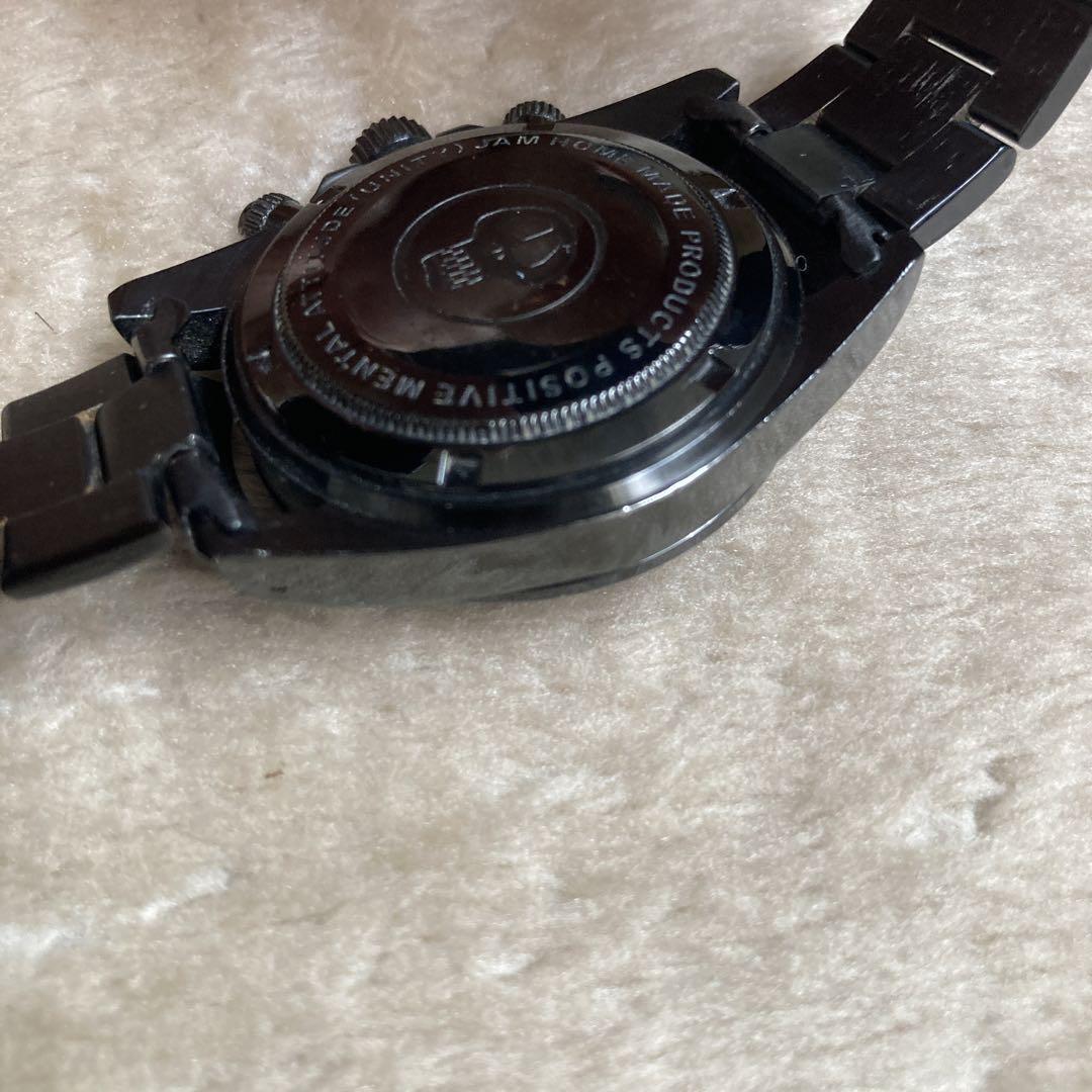Watch Stussy x Jam Home Made Collaboration Skull Black Men Watch Stussy x Jam Home Made Collaboration Skull Black Men
