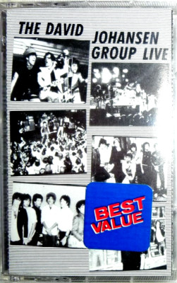 The David Johansen Group - Live / MC / OVP Sealed / USA Cassette New York Dolls