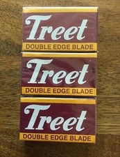 X3 Packs Double Edge Blades Safety Hair Shaving Razor Blade Straight Edge Barber