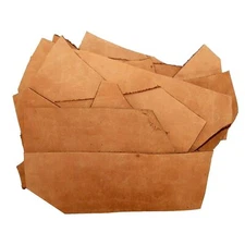 ELW Vegetable & OilTanned Leather Scraps 2-15 oz (1.4-6mm) 1-30 lb Sizes