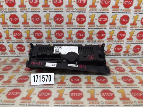 2009 2010-2012 AUDI A4 AC HEATER CLIMATE TEMPERATURE CONTROL 8T1820043AQ OEM - Picture 6 of 8