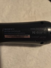 Sony PlayStation 3 PS3 Move Motion Controller Black CECH-ZCM2U OEM 