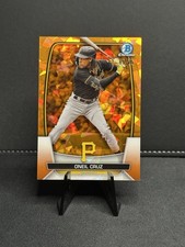 2023 Bowman Chrome Sapphire Oneil Cruz /75 Orange #78 Pirates