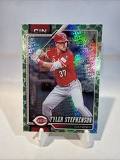 2025 Topps Series 1 - Tyler Stephenson #31 Spring Training Green Foilboard /99