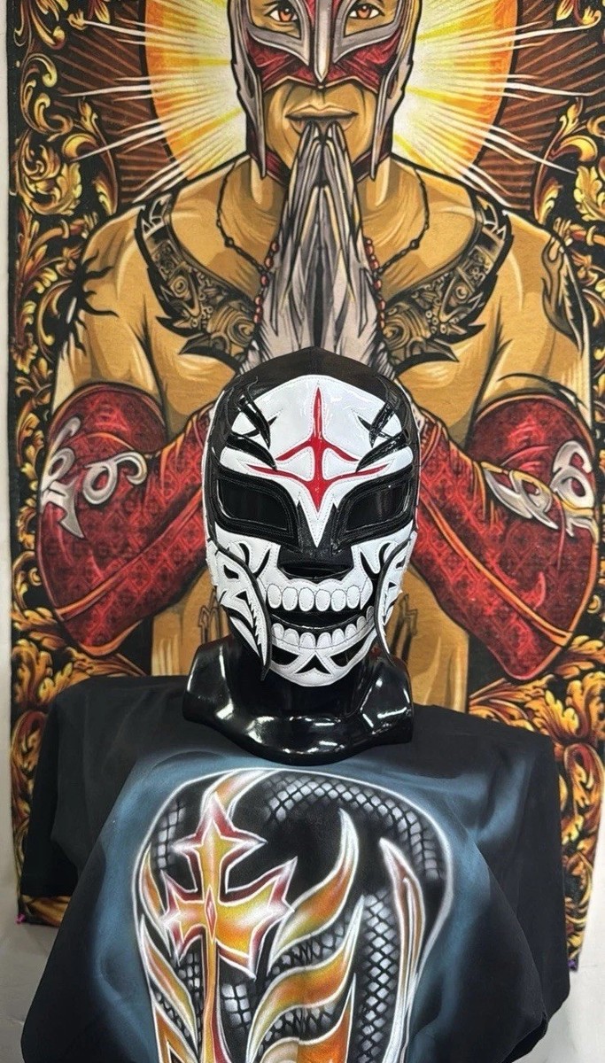 Rey Mysterio Professional Wrestling Mask La Park Version | eBay