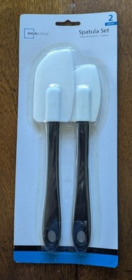 Mainstays 2 Piece Spatula Set Cooking Utensils With Sturdy Handles