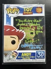 SIGNED And INSCRIBED Funko Pop! Vinyl: Pixar - Andy #1596