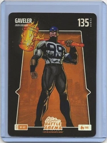 2026 Gaveler Aaron Judge Bo Jackson Battle Arena Battlefoil Fire #BF-122