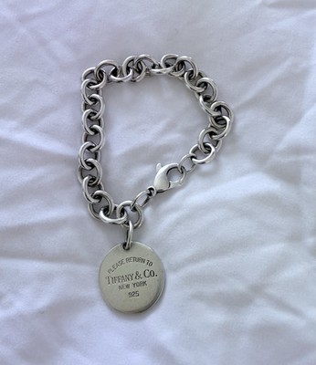 アクセサリー tiffany&co. oval return to bracelet 925 Tiffany & Co. Sterling Silver 925 Return to Tiffany Oval Tag