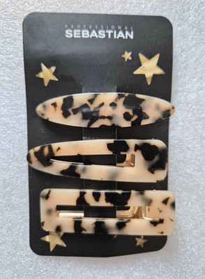 Sebastian Professional (Wella) Set  3 Haarspangen Leo-Look NEU u. OVP!
