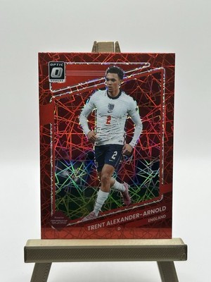 2021-22 Panini Donruss Optic Trent Alexander-Arnold Red Velocity #51 England