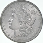 AU+ 1889 (P) Morgan Silver Dollar (1 coin) *6905