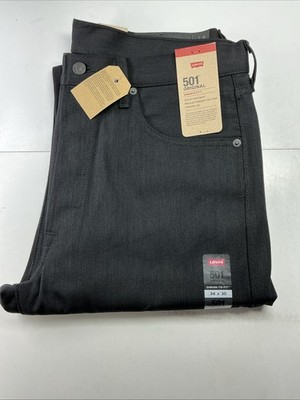 Levi 501 shrink to fit Black mens 34x30