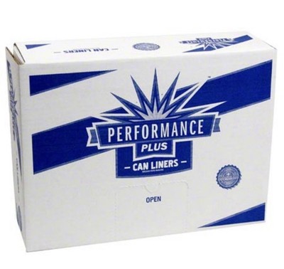 Performance Plus PH386017N 60 Gallon High Density Can Liners - NEW - 2 Full case