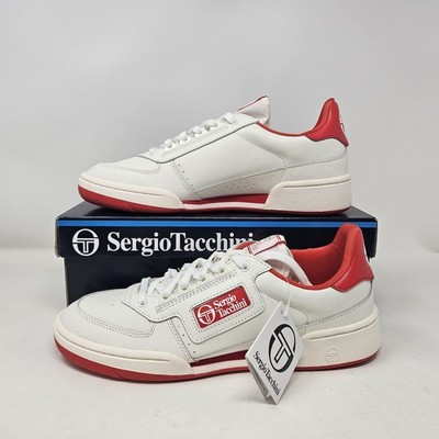 Sergio Tacchini New Young Line 'White/Red' / NEW / Size 7.5 Men - 9 Wmns