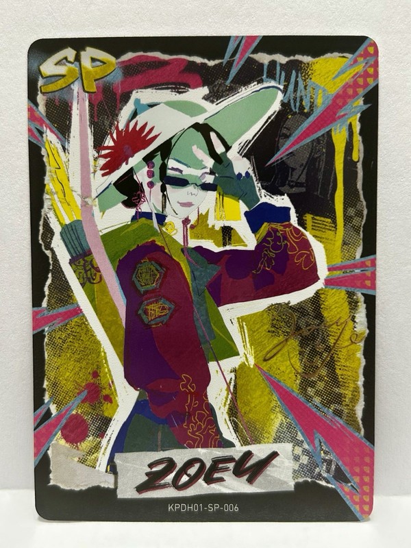 K-Pop Demon Hunters ZOEY SP💎KPDH01-SP-006 💎Foil Netflix Kayou💎