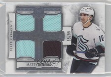 2022 Upper Deck The Cup Foundations Quad Jerseys 65/99 Matty Beniers #F-BE 0rs6