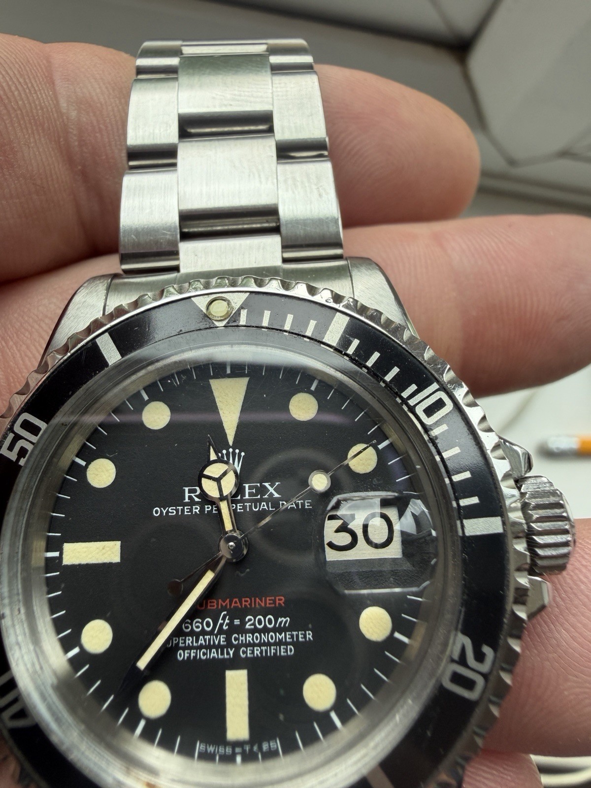 Rolex Submariner Red 1680 Almost