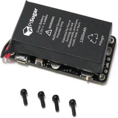 Pisugar 2 UPS Lithium 1200 mAh Raspberry Pi Zero W WH