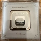 Geiger 50 Gram Silver Square Bar .999 Fine Silver Sealed Assay Made in Germany