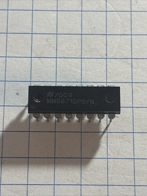 National Semiconductor MM5871DPB/N LED Display DIP16 Vintage IC Chip @ICC