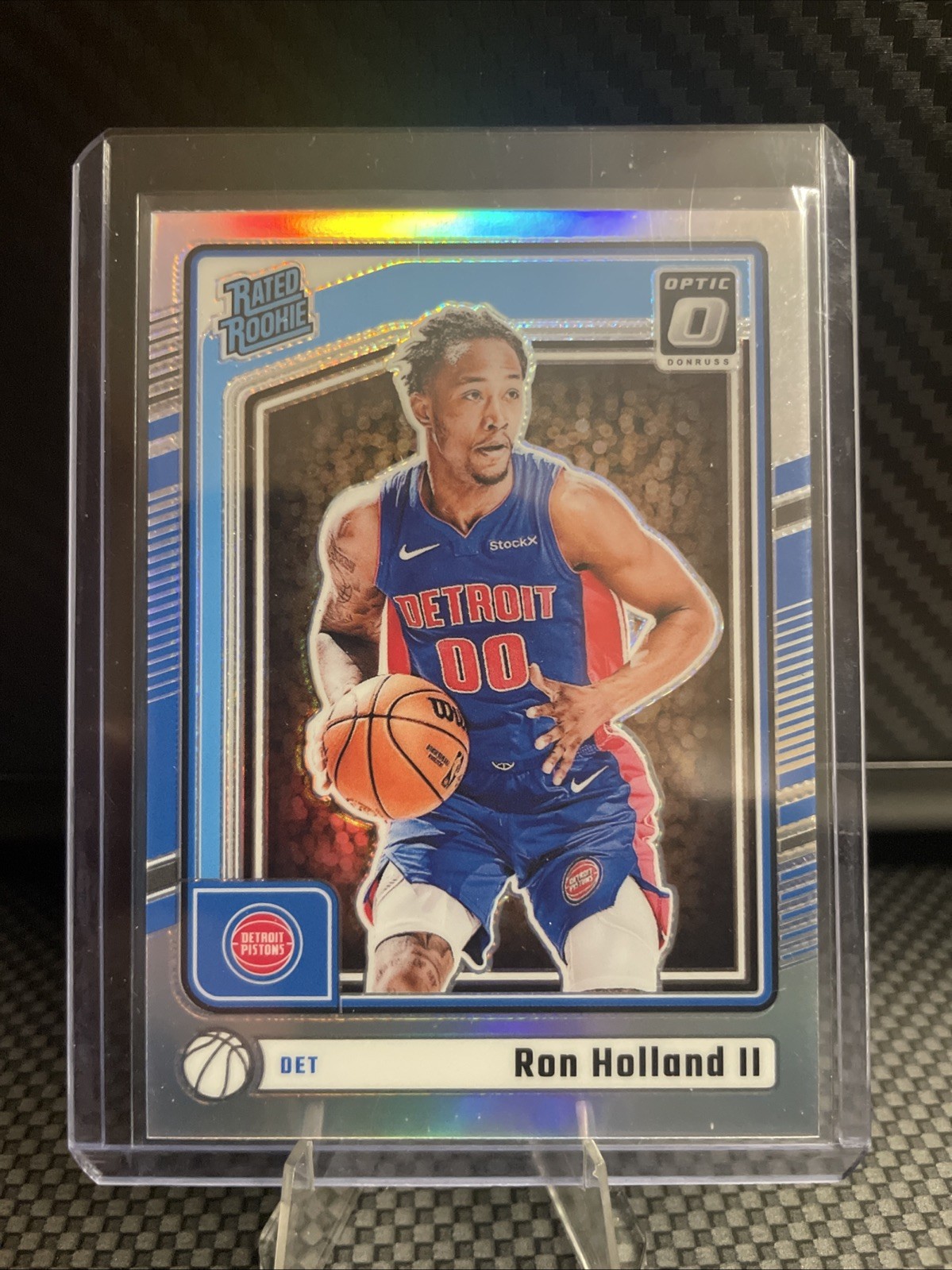 2024-25 Panini Donruss Optic - Rated Rookie Ron Holland II #291 Holo Prizm (RC)