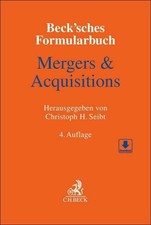 Beck'sches Formularbuch Mergers & Acquisitions Buch C.H.Beck