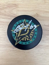 Dallas Stars Black History Night Autographed Evgenii Dadonov #63 Puck