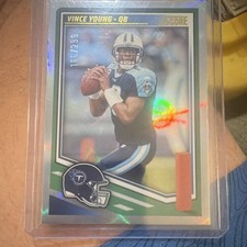 Score 2025 Circular Vince Young Tennessee Titans #136 /299 Football Card