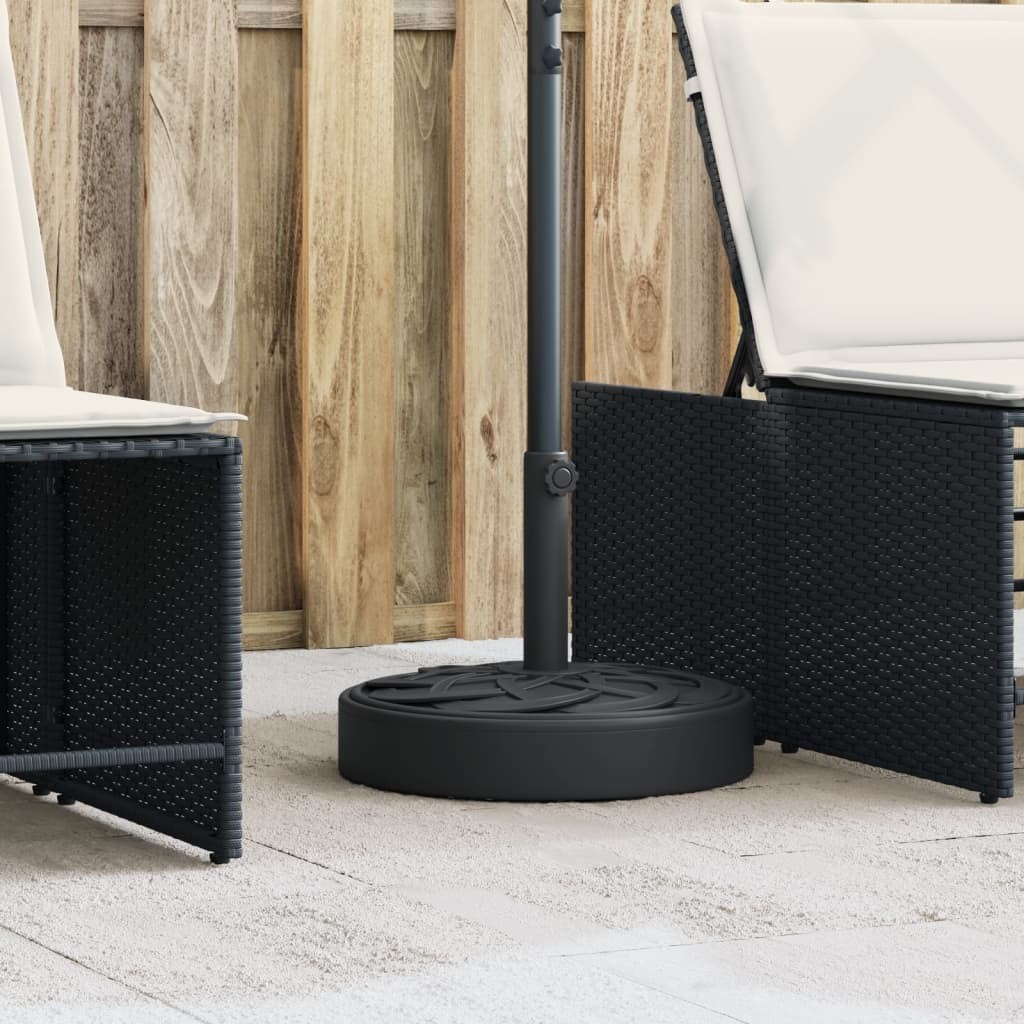 vidaXL Base Ombrellone 25 kg: Sicurezza per il tuo Relax in Giardino
