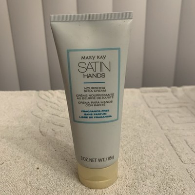 Mary Kay Satin Hands Nourishing Shea Cream Fragrance-Free 3 oz / 85 g