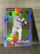 2026 Topps Series 1 Gavin Williams Rainbow Foil #254 Guardians MLB 