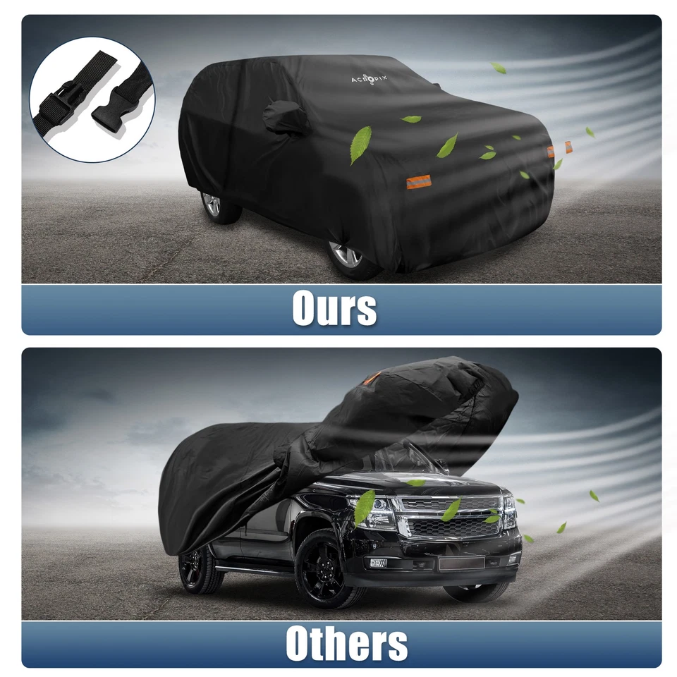 Paquete (1) Cubierta de auto camioneta apta para Chevrolet Tahoe 4 puertas Foto 3 de 4