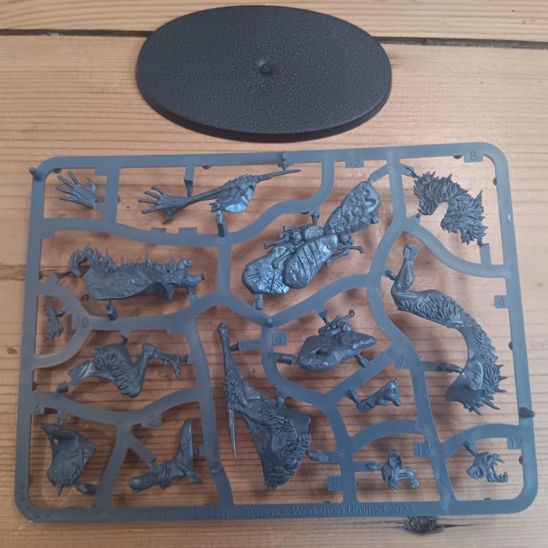 Varghulf Courtier - Flesh-Eater Courts - on Sprue - Warhammer Age of Sigmar